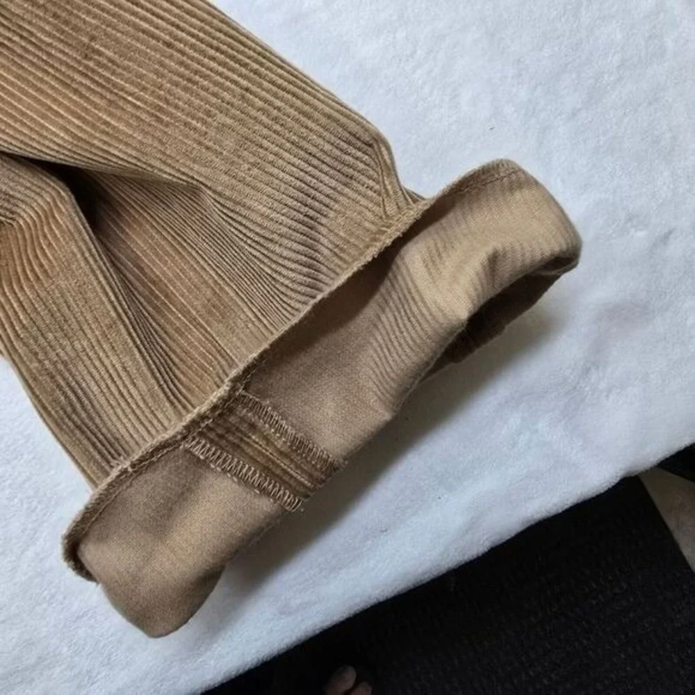 Orvis Corduroy Pants Mens 42x37 Unfinished Hem Tan Brown Chino‎ NEW